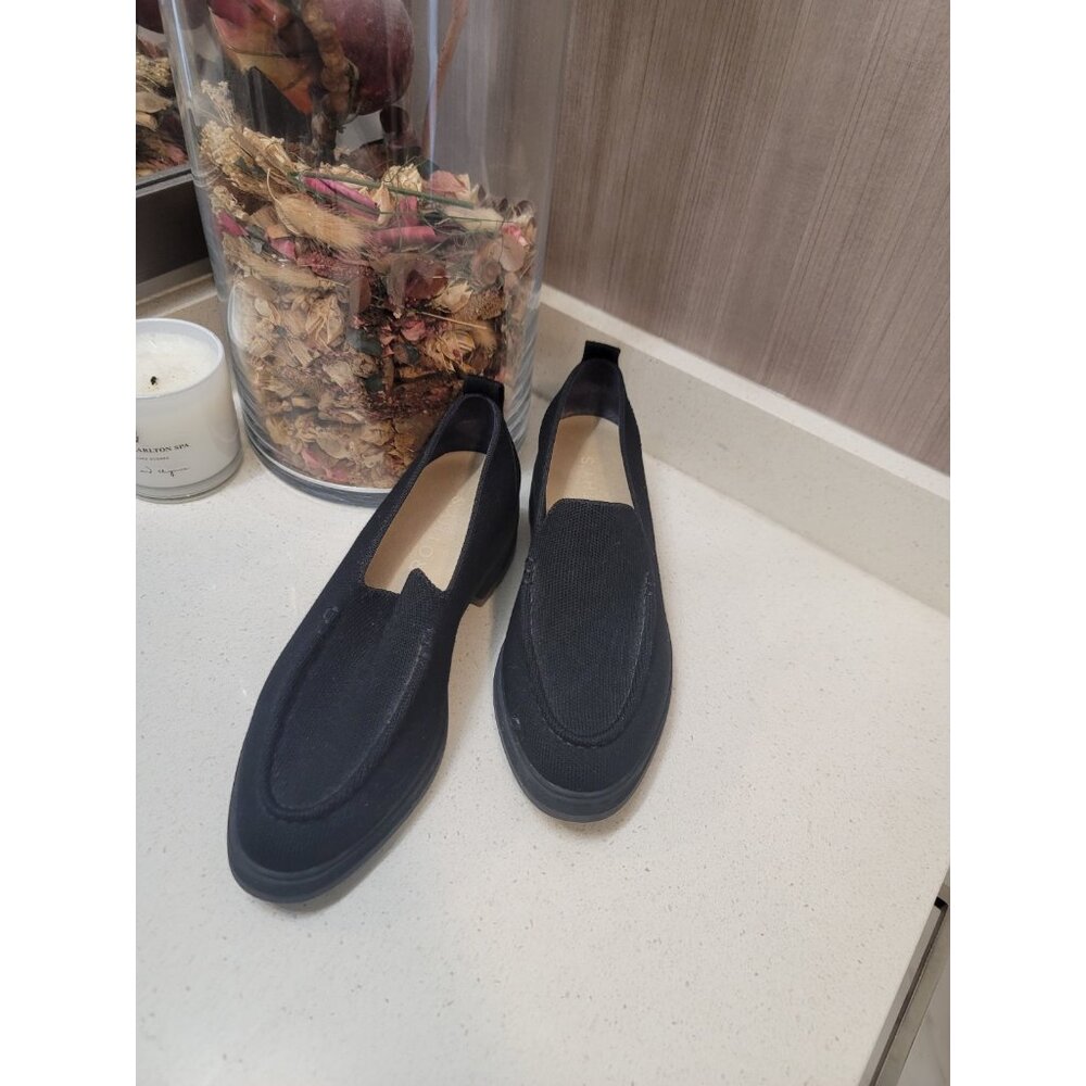 Rothy's The Lug Women's Loafers Black Size 8